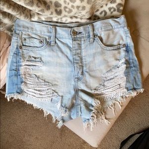 American Eagle high rise shorts